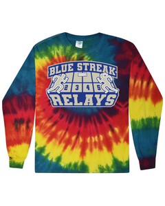 2024 Blue Streak Relays - Tie Dyed Long Sleeve