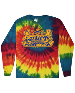 2024 Battlefield Middle School Championships - Tie Dyed Long Sleeve