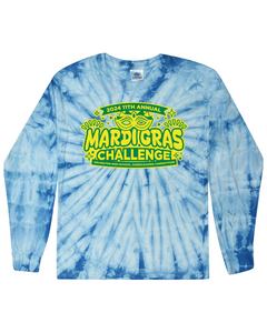2024 11th Annual Mardi Gras Challenge Tie Dye Long Sleeve