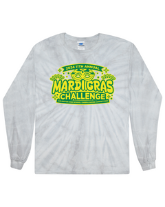 2024 11th Annual Mardi Gras Challenge Tie Dye Long Sleeve