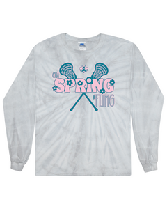 2024 CYLA Spring Fling Lacrosse Tournament - Tie Dyed Long Sleeve