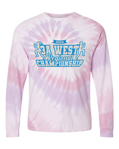 2024 3A West Regional Championship - Tie Dyed Long Sleeve