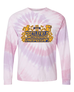 2024 Battlefield Middle School Championships - Tie Dyed Long Sleeve