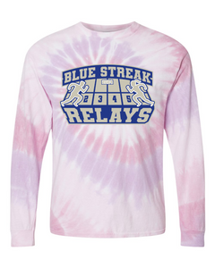 2024 Blue Streak Relays - Tie Dyed Long Sleeve