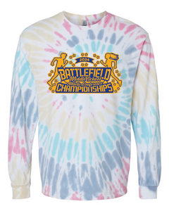 2024 Battlefield Middle School Championships - Tie Dyed Long Sleeve