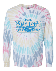 2024 3A West Regional Championship - Tie Dyed Long Sleeve