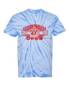 2024 Shippensburg Open Wrestling Tournament Tie Dye Tee