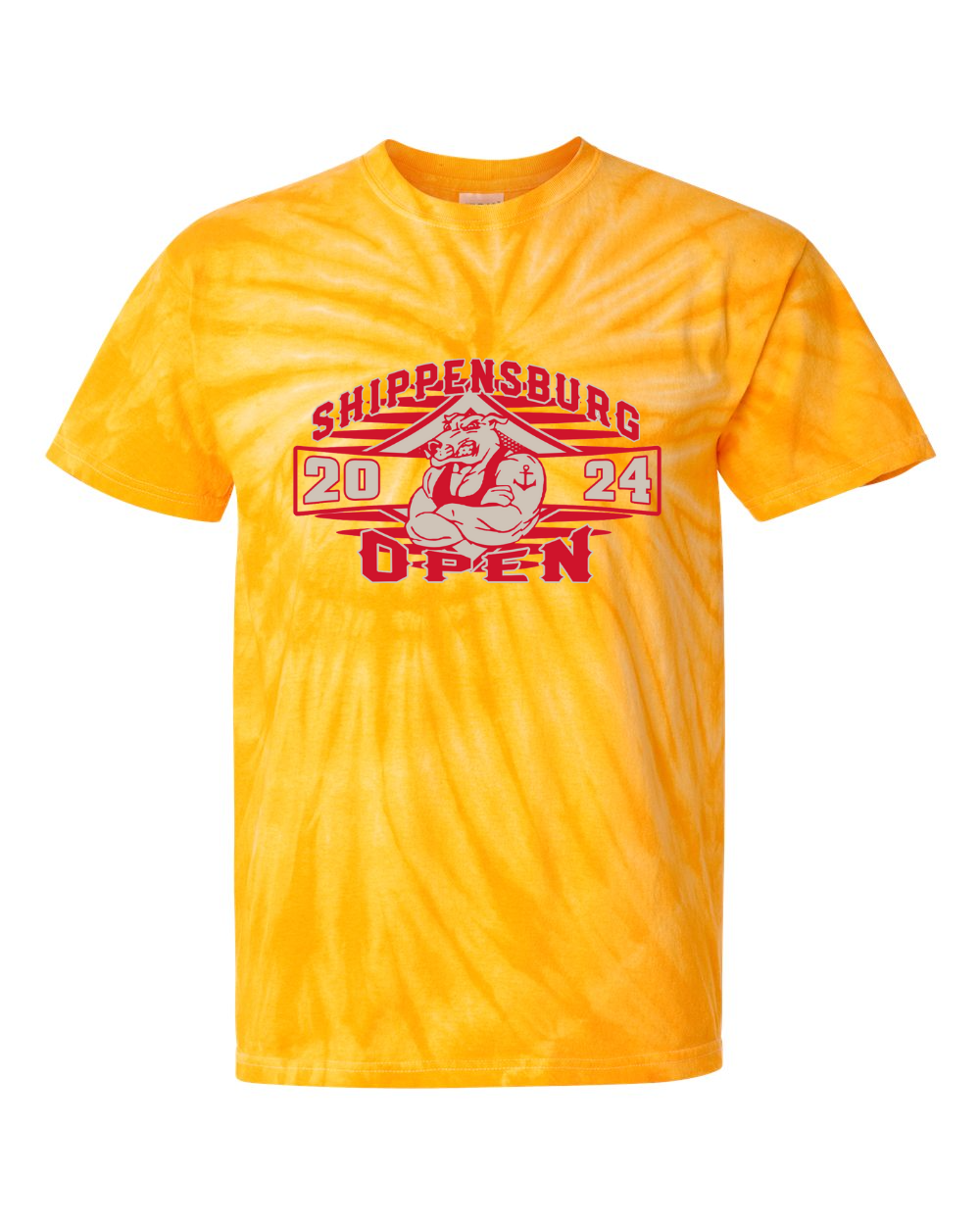 2024 Shippensburg Open Wrestling Tournament Tie Dye Tee