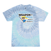 [[color:Lagoon]] Weapon of Choice Blue Jersey Girls Lacrosse Tie Dye T-shirt Lagoon