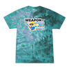 [[color:Zero G]] Weapon of Choice Blue Jersey Girls Lacrosse Tie Dye T-shirt Zero G