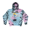 [[color:Dream]] Weapon of Choice Blue Jersey Girls Lacrosse Tie Dye Hoodie Dream