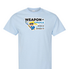 [[color:Light Blue]] Weapon of Choice Blue Jersey Girls Lacrosse Short Sleeve T-shirt Light Blue