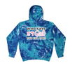 [[color:Multi-Blue]] Who Says Girls Can't Wrestling Tie Dye Hoodie Multi-Blue