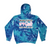 [[color:Multi-Blue]] Who Says Girls Can't Wrestling Tie Dye Hoodie Multi-Blue