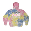 [[color:Sherbert]] Who Says Girls Can't Wrestling Tie Dye Hoodie Sherbert