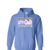 [[color:Carolina Blue]] Who Says Girls Can't Wrestling Hoodie Carolina Blue