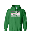 [[color:Irish Green]] Who Says Girls Can't Wrestling Hoodie Irish Green