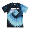 [[color:Blue Ocean]] Wrestling Girl Definition Tie Dye T-shirt Blue Ocean