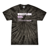[[color:Spider Black]] Wrestling Girl Definition Tie Dye T-shirt Spider Black