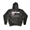 [[color:Spider Black]] Wrestling Girl Definition Tie Dye Hoodie Spider Black