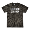 [[color:Spider Black]] Wrestling Girl Much Cooler Tie Dye T-shirt Spider Black