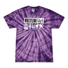 [[color:Spider Purple]] Wrestling Girl Much Cooler Tie Dye T-shirt Spider Purple