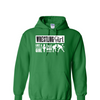 [[color:Irish Green]] Wrestling Girl Much Cooler Hoodie Irish Green