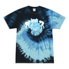 [[color:Blue Ocean]] Yeah Girls Can Wrestle Tie Dye T-shirt Blue Ocean