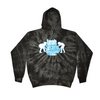 [[color:Spider Black]] Yeah Girls Can Wrestle Tie Dye Hoodie Spider Black