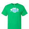 [[color:Irish Green]] Yeah Girls Can Wrestle Short Sleeve T-shirt Irish Green