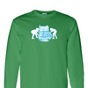 [[color:Irish Green]] Yeah Girls Can Wrestle Long Sleeve T-shirt Irish Green