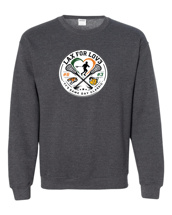 Crewneck Sweatshirt- Lax for Lov3