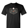 [[color:Black]] Dirt, Seeds and Doubleheaders Baseball Short Sleeve T-shirt Black