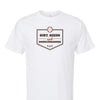 [[color:White]] Dirt, Seeds and Doubleheaders Baseball Short Sleeve T-shirt White