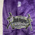 Purple tie dye shirt pressed with a TOB Region 7 DTF transfer