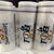 Rolls of custom DTF transfers