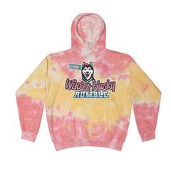 Tie Dyed Hoodie -2025 Highland Winter Husky Rumble