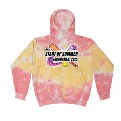 Tie Dyed Hoodie - MGSL Start of Summer Softball Tournament 2025