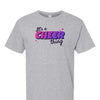 [[color:Sport Grey]] It's A Cheer Thing Cheer Short Sleeve T-shirt Sport Grey