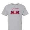 [[color:Sport Grey]] My Favorite Player Calls Me Mom Baseball Mom Short Sleeve T-shirt Sport Grey