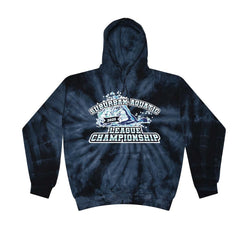 Tie Dyed Hoodie -Suburban Aquatic League Championship 2025