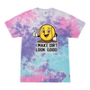 [[color:Cotton Candy]] I Make Dirt Look Good Softball Tie Dye T-shirt Cotton Candy