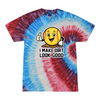 [[color:Firecracker]] I Make Dirt Look Good Softball Tie Dye T-shirt Firecracker