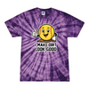[[color:Spider Purple]] I Make Dirt Look Good Softball Tie Dye T-shirt Spider Purple