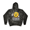 [[color:Spider Black]] I Make Dirt Look Good Softball Tie Dye Hoodie Spider Black