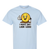 [[color:Light Blue]] I Make Dirt Look Good Softball Short Sleeve T-shirt Light Blue