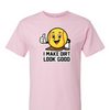 [[color:Light Pink]] I Make Dirt Look Good Softball Short Sleeve T-shirt Light Pink