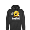 [[color:Black]] I Make Dirt Look Good Softball Hoodie Black