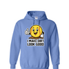 [[color:Carolina Blue]] I Make Dirt Look Good Softball Hoodie Carolina Blue