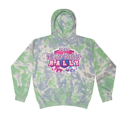 Tie Dyed Hoodie -Winter Raider Rally 2025